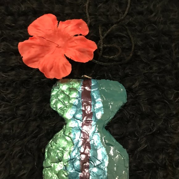 Reversible Unique Vintage Rare One of a Kind Handmade Necklace - Picture 5 of 16